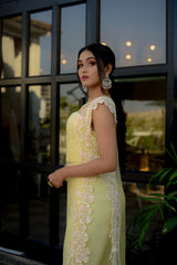 Yellow Sharara Set with Dupatta – Elegant Festive & Wedding Wear Outfit