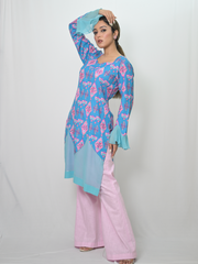 Shakti Diffuse Co-ord Set – Premium Designer Fusion Outfit for Women