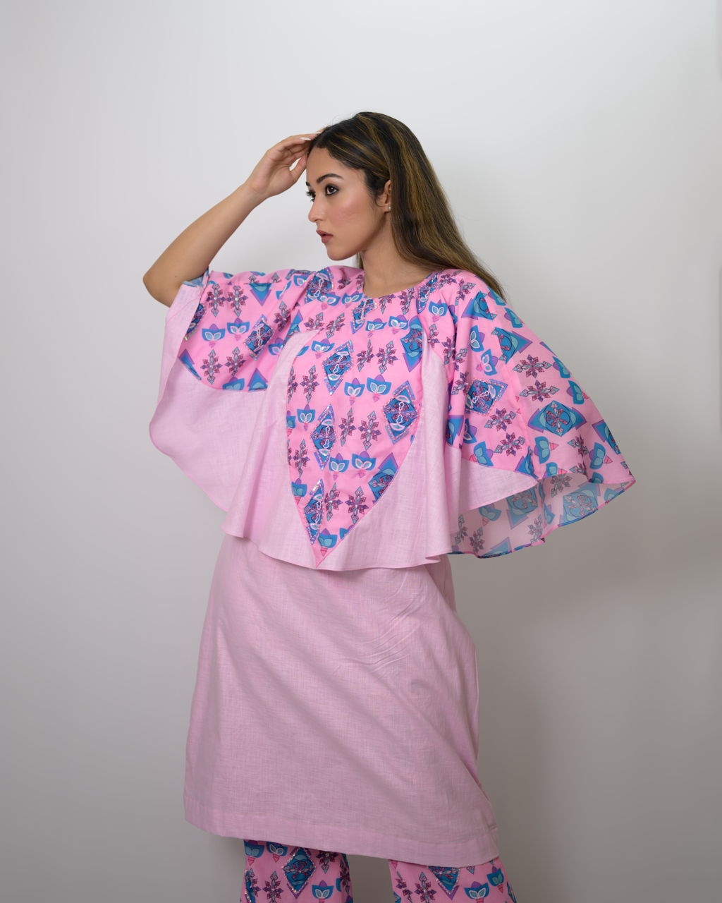 Shakti Diffuse Co-ord Set – Premium Designer Fusion Outfit for Women