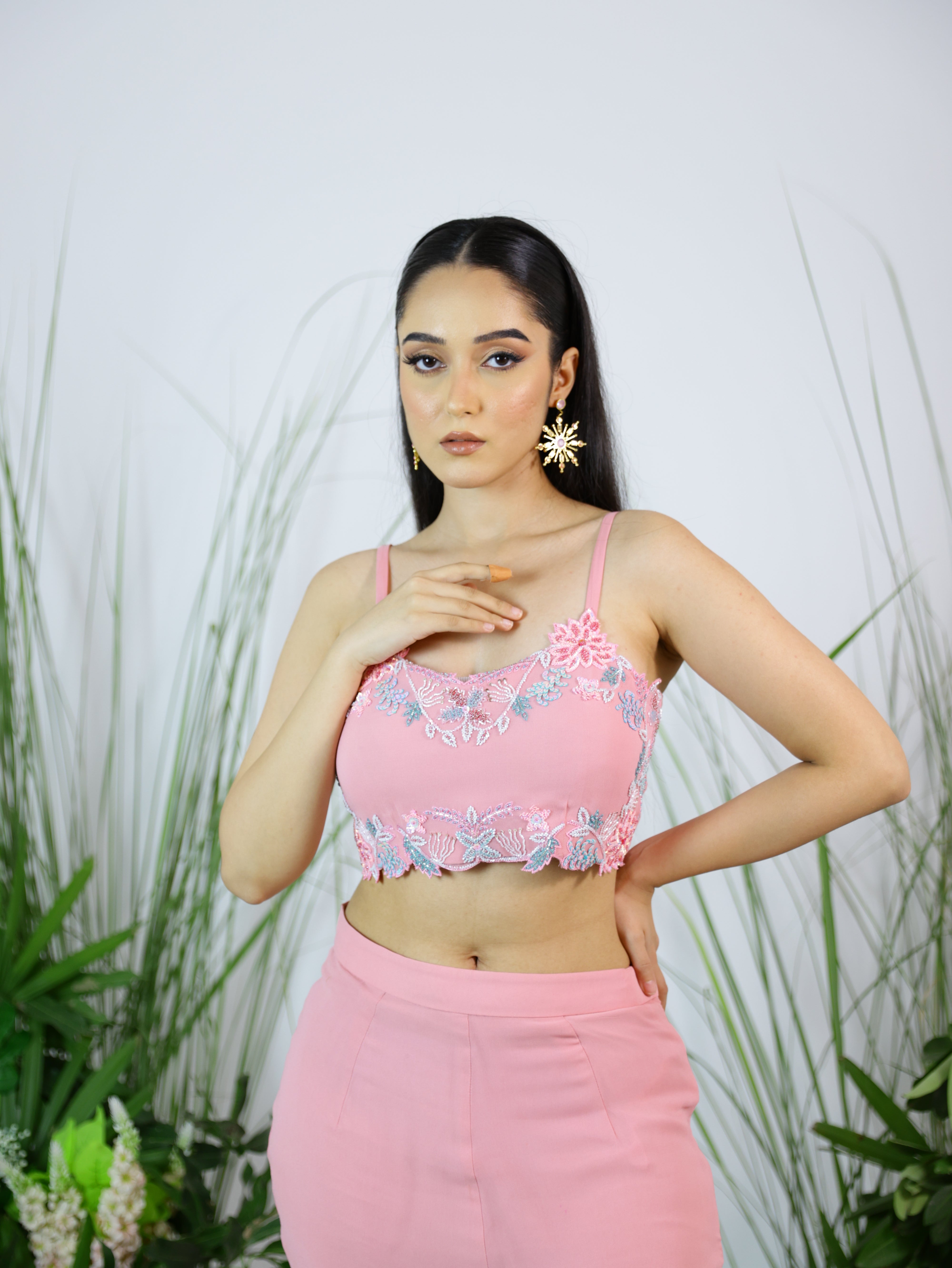 Stylish 2 Piece Co-ord Set for Women | Trendy Western Party Wear Outfit