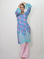 Shakti Diffuse Co-ord Set – Premium Designer Fusion Outfit for Women