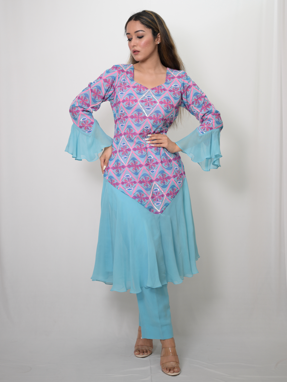 Shakti Diffuse Co-ord Set – Premium Designer Two-Piece Outfit