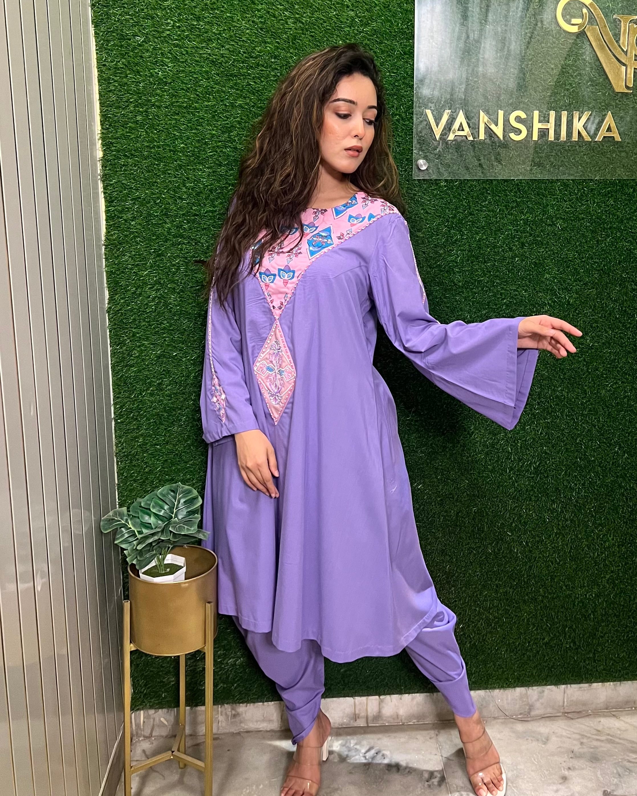 Shakti Diffuse Co-ord Set – Premium Designer Fusion Wear for Women