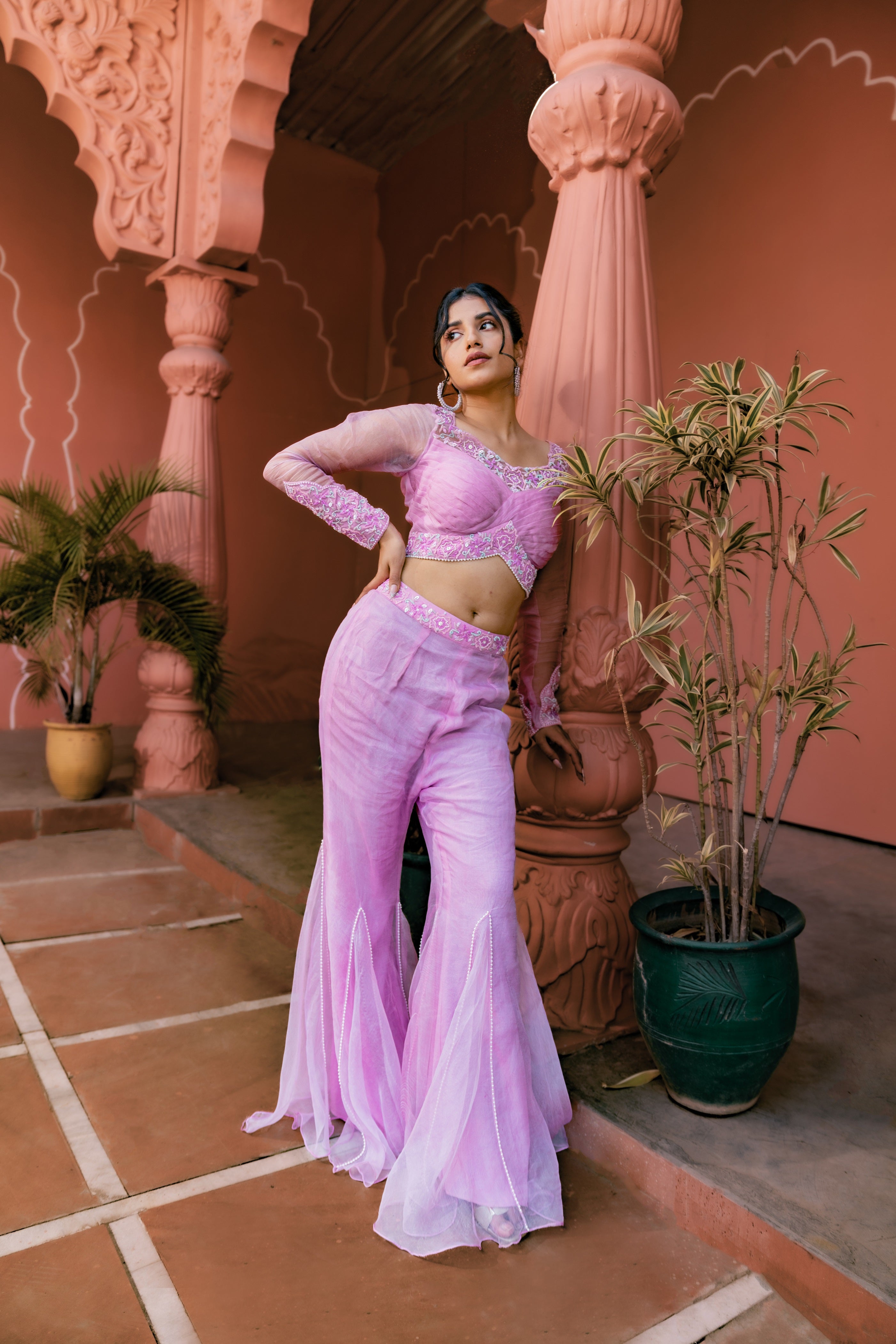 Elegant Two-Piece Ensemble for Women | Stylish Co-ord Set