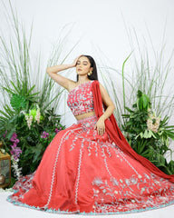 Designer Heavy Embroidered Lehenga for Women | Festive & Wedding Collection